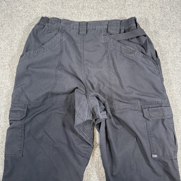 5.11 Tactical Pants Mens 36x34 (Fits 32x33) Navy Blue Taclite Pro Ripstop Cargo - Picture 4 of 15